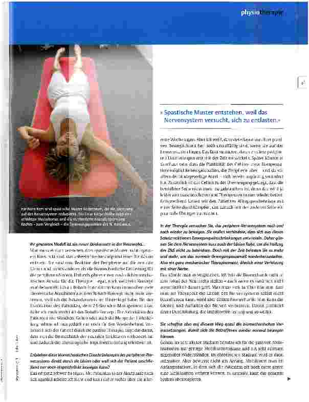 Vorschauseite 2: Schützt Spastik neurale Strukturen?