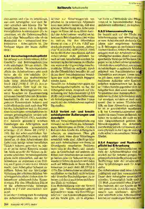 Vorschauseite 4: Das Arbeitsrecht des Krankenpflegepersonals 3. Teil