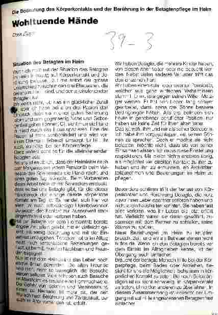 Vorschauseite 1: Wohltuende Hände