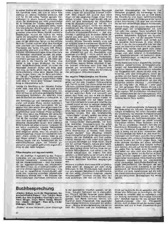 Vorschauseite 3: Die Schwester in der Psychiatrie 34. Folge: Grundlagen der Neurosen lehre A. Persönlichkeitsentwicklung in tiefenpsychologischer Sicht