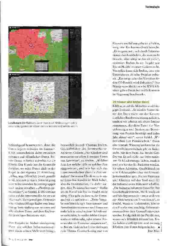 Vorschauseite 2: GEOMARKETINGZoom auf den Gesundheitsmarkt