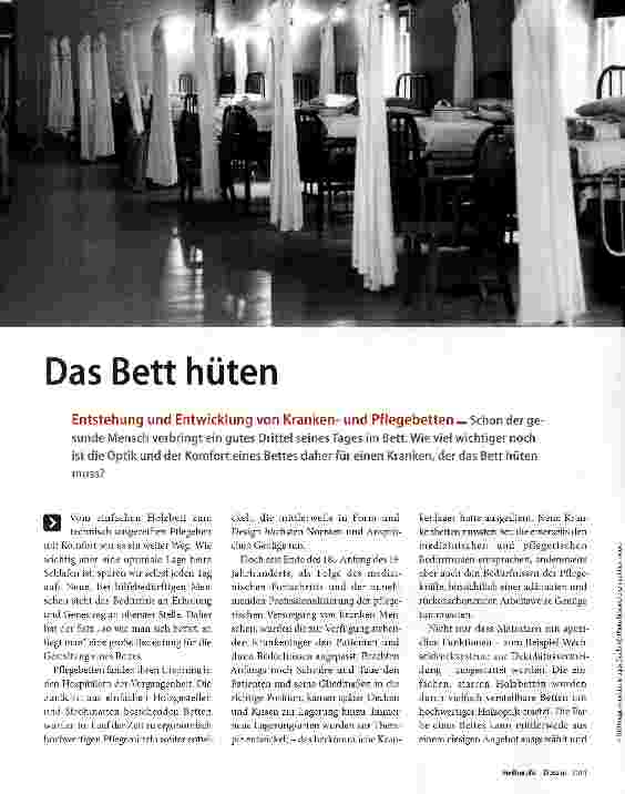 Vorschauseite 1: Das Bett hüten
