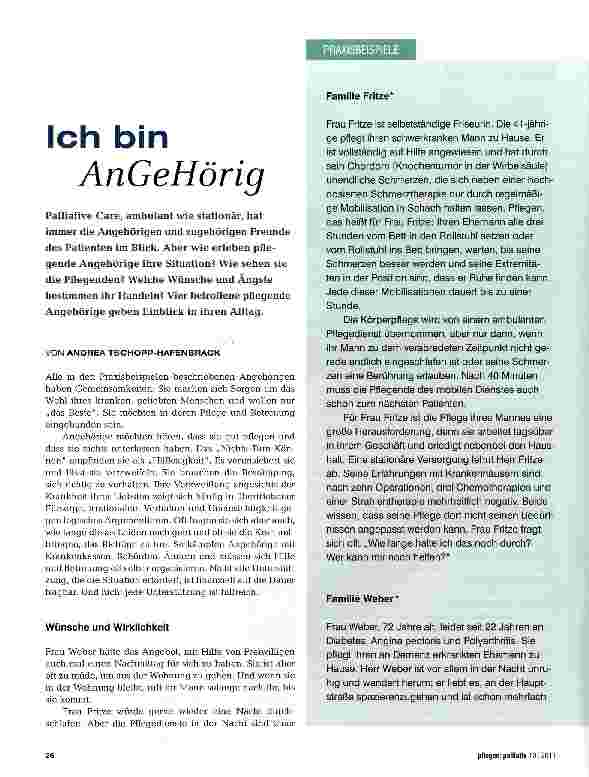 Vorschauseite 1: Ich bin AnGeHörig
