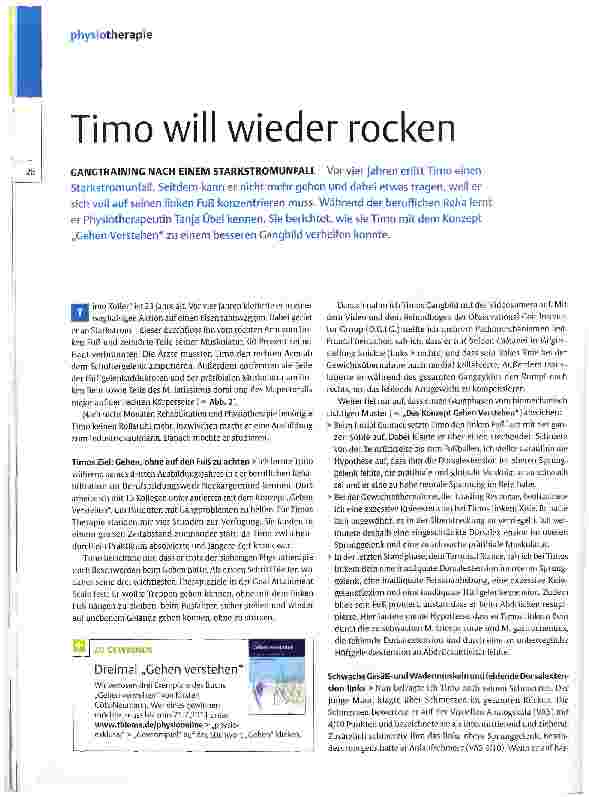 Vorschauseite 1: Timo will wieder rocken
