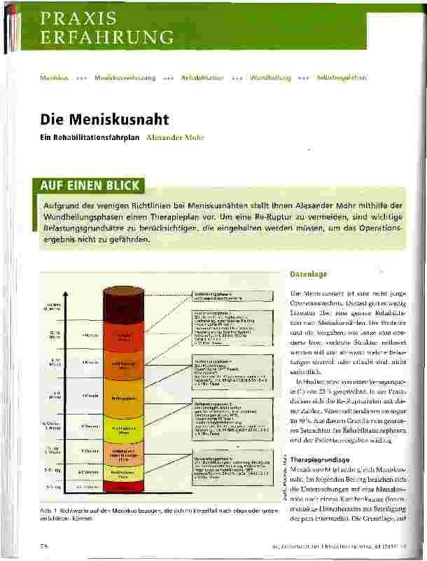 Vorschauseite 1: Die Meniskusnaht