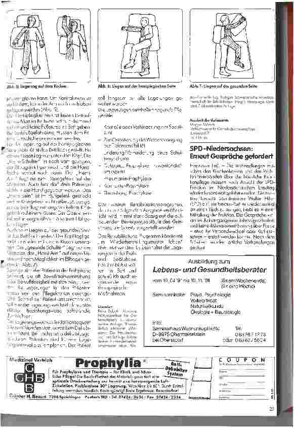 Vorschauseite 3: Rehabilitierende Pflege und Betreuung nach Bobath - 1. Teil