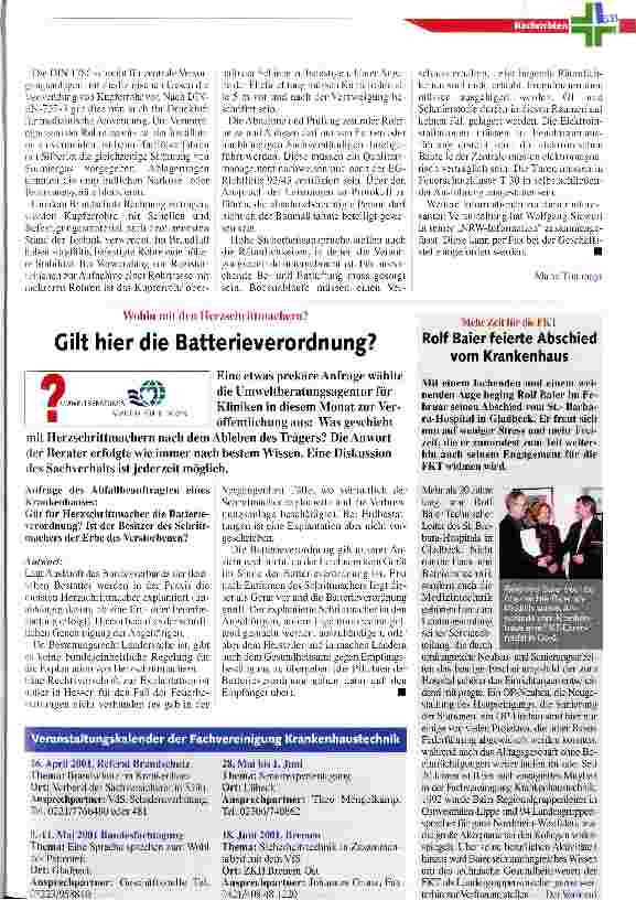 Vorschauseite 2: Anforderungen an die Reinraumtechnik überdenken