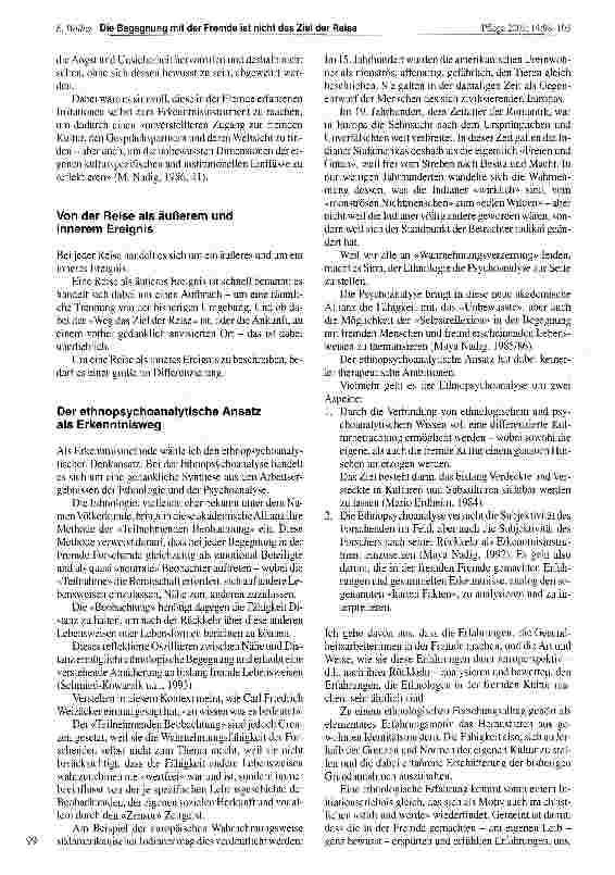 Vorschauseite 2: Die Begegnung mit der Fremde ist nicht das Ziel der Reise. Von Realität der Rückkehr