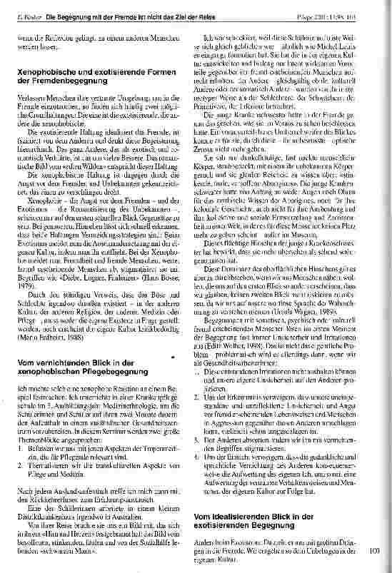 Vorschauseite 3: Die Begegnung mit der Fremde ist nicht das Ziel der Reise. Von Realität der Rückkehr