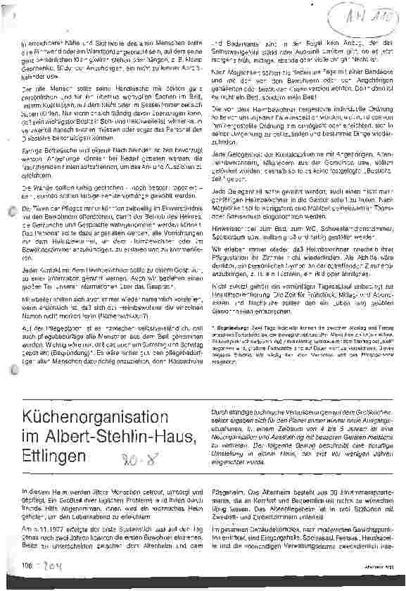 Vorschauseite 2: Erleichterung der Orientierung im Altenheim