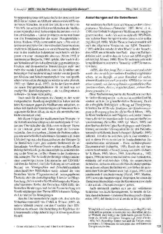 Vorschauseite 2: AIDS - Von der Pandemie zur manageable disease?