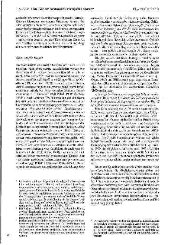 Vorschauseite 5: AIDS - Von der Pandemie zur manageable disease?