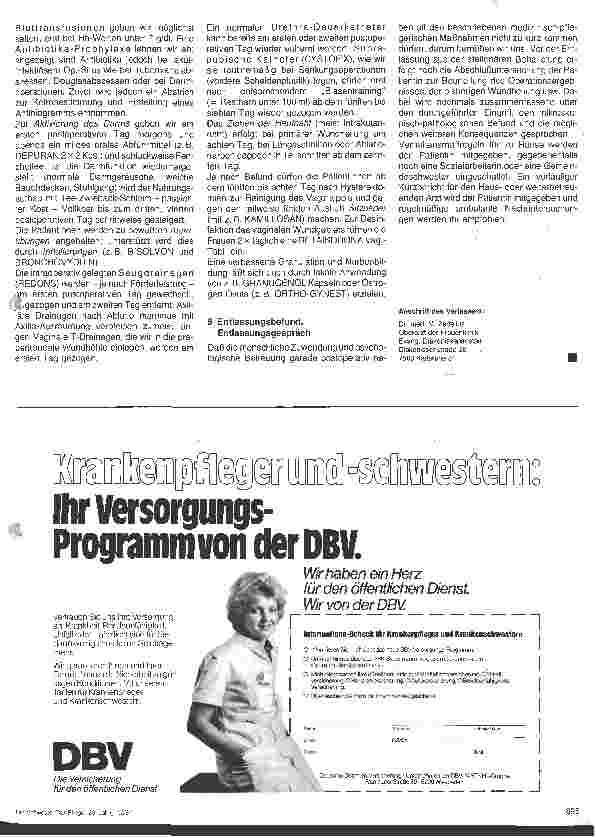 Vorschauseite 3: Präund postoperative Maßnahmen in der Gynäkologie