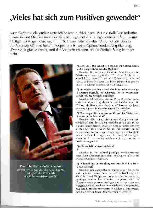 Vorschauseite 1: „Vieles hat sich zum Positiven gewendet