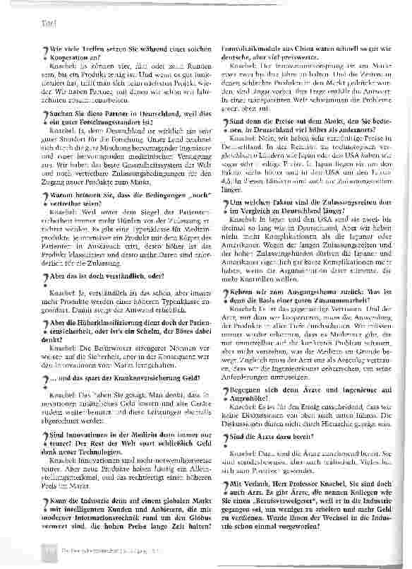Vorschauseite 2: „Vieles hat sich zum Positiven gewendet