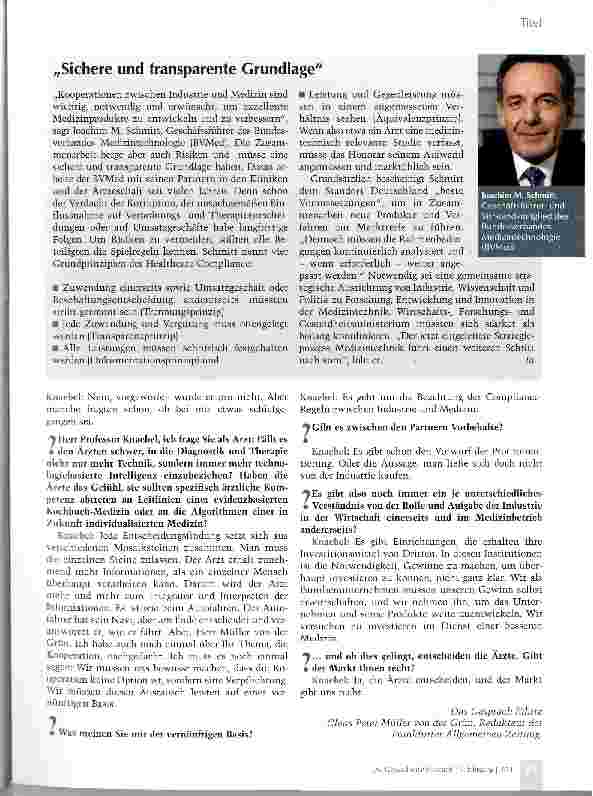 Vorschauseite 3: „Vieles hat sich zum Positiven gewendet