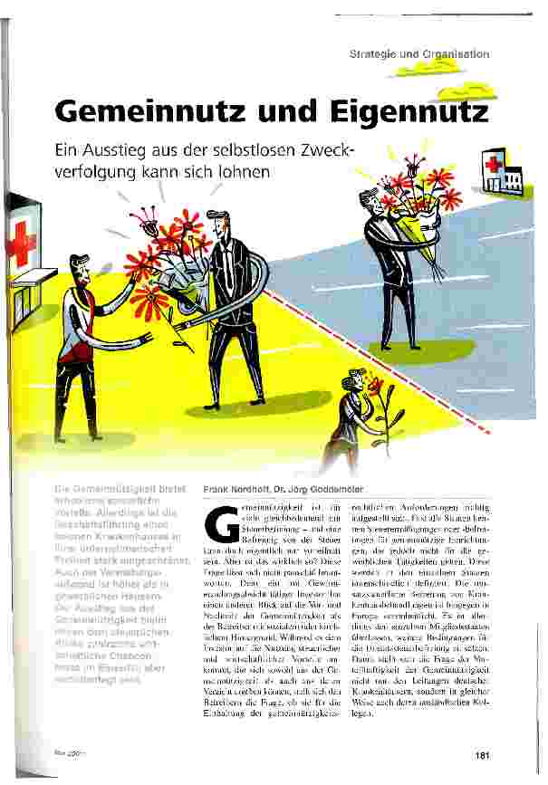 Vorschauseite 1: Gemeinnutz und Eigennutz