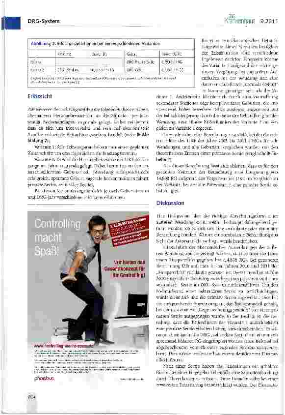 Vorschauseite 4: Äußere Wendung bei Beckenendlage - leistungsrechtliche und ökonomische Fragen