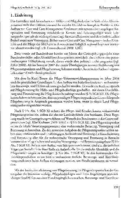 Vorschauseite 2: Strukturprobleme bei der Implementierung von Pflegestützpunkten in Hessen