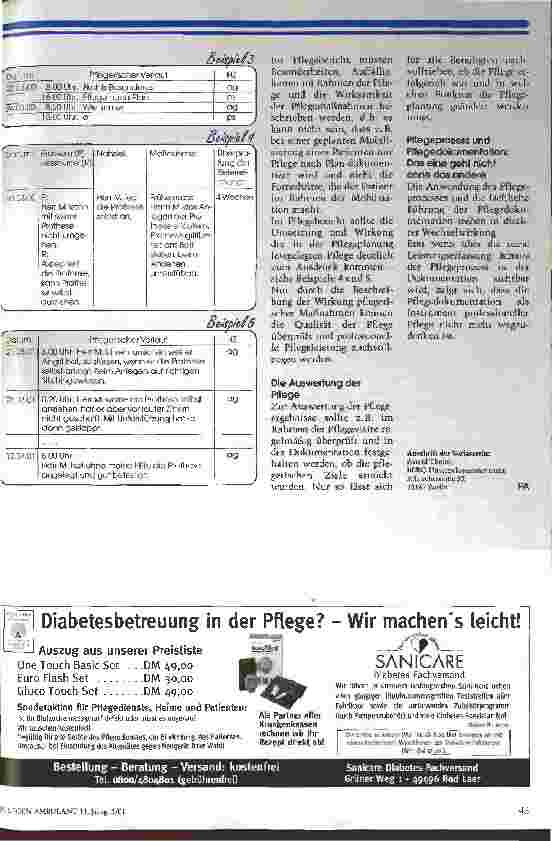 Vorschauseite 3: Dokumentieren gehört zum 1 X 1 der Pflege