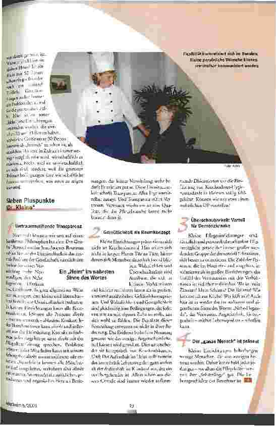 Vorschauseite 2: Kleine Heime, große Hürden