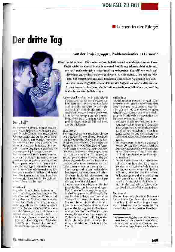 Vorschauseite 1: Der dritte Tag
