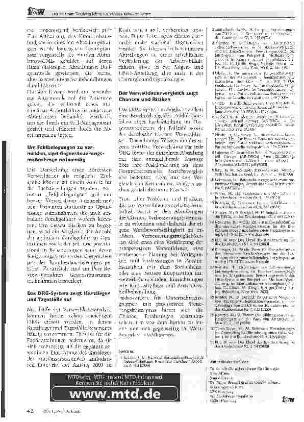 Vorschauseite 5: Der Mut zum Vergleich lohnt, um von den Besten zu lernenDas AP-DRG-System im Krankenhausalltag des LBK Hamburg