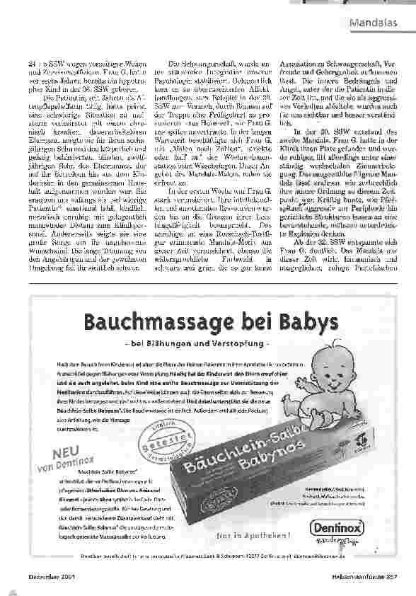 Vorschauseite 4: MANDALASEINE UNKONVENTIONELLE ENTSPANNUNGSMETHODE BEI DROHENDER FRÜHGEBURT
