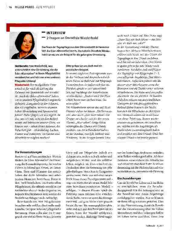 Vorschauseite 3: Eden als Alternative