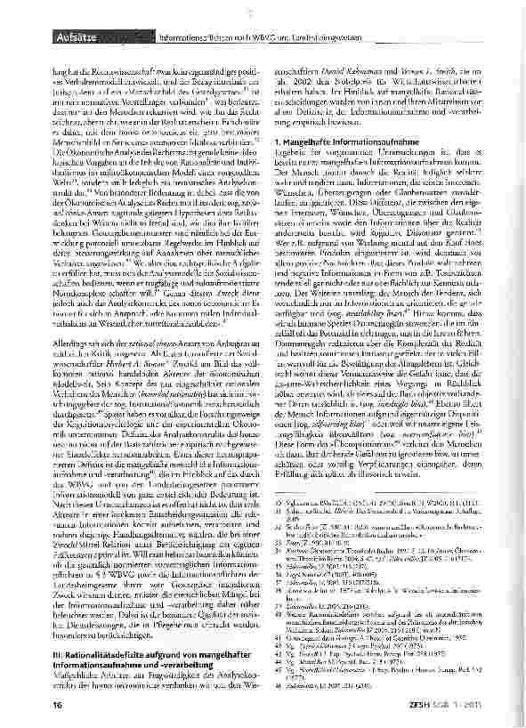 Vorschauseite 3: Informationspfüchten nach dem WBVG und den Landesheimgesetzen: Effektiver Verbraucherschutz durch Transparenzverpflichtungen oder Konfusionseffekt durch Information overload?