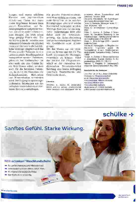 Vorschauseite 4: Wenn Pflege(n) süchtig macht