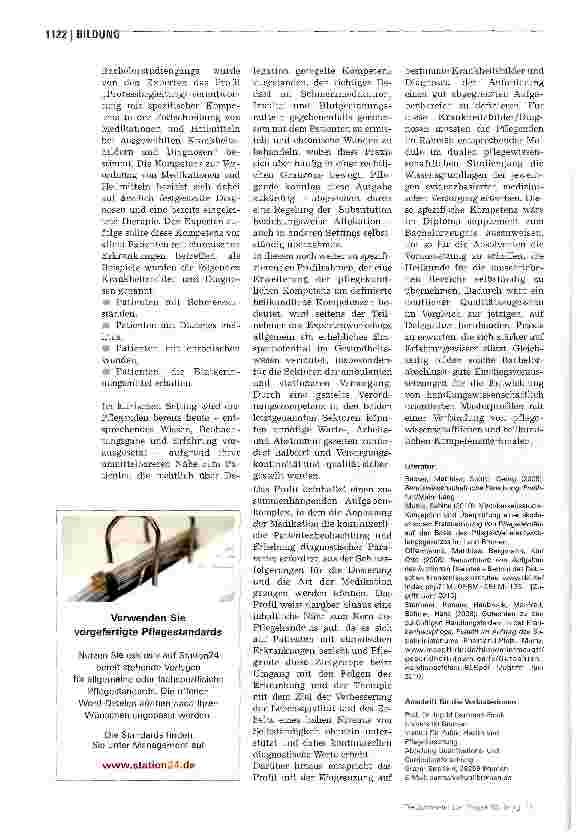 Vorschauseite 3: Heilkunde durch Pflegende mit Bachelorabschluss