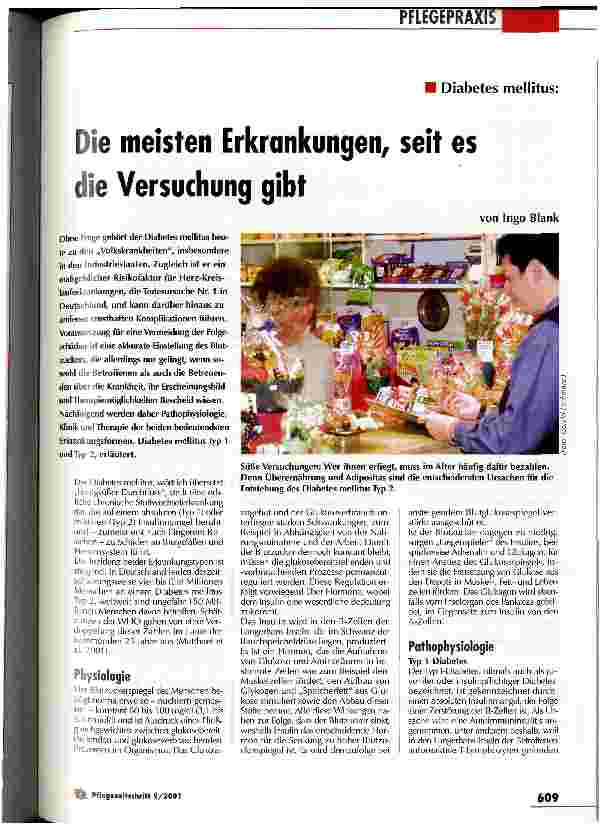 Vorschauseite 1: Die meisten Erkrankungen, seit es die Versuchung gibt