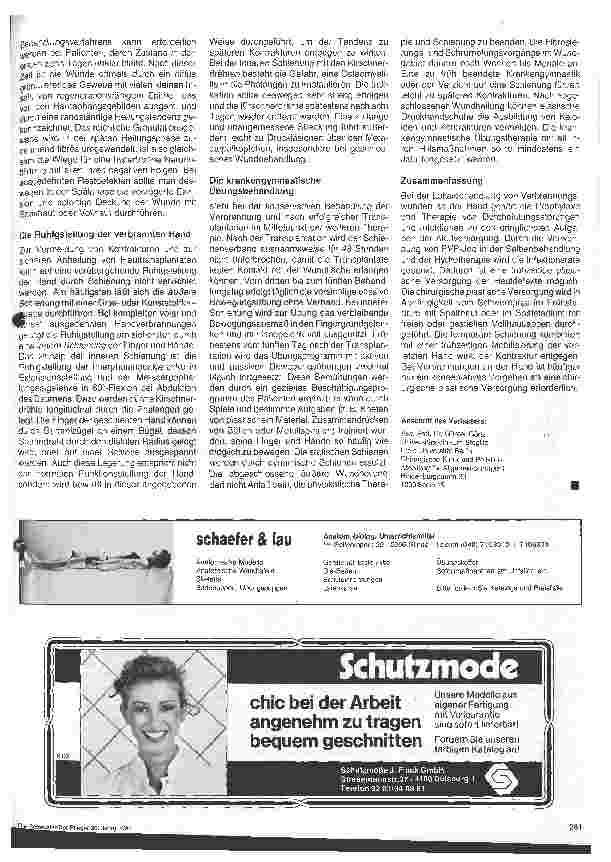Vorschauseite 3: Zur Wundbehandlung der brandverletzten Hand