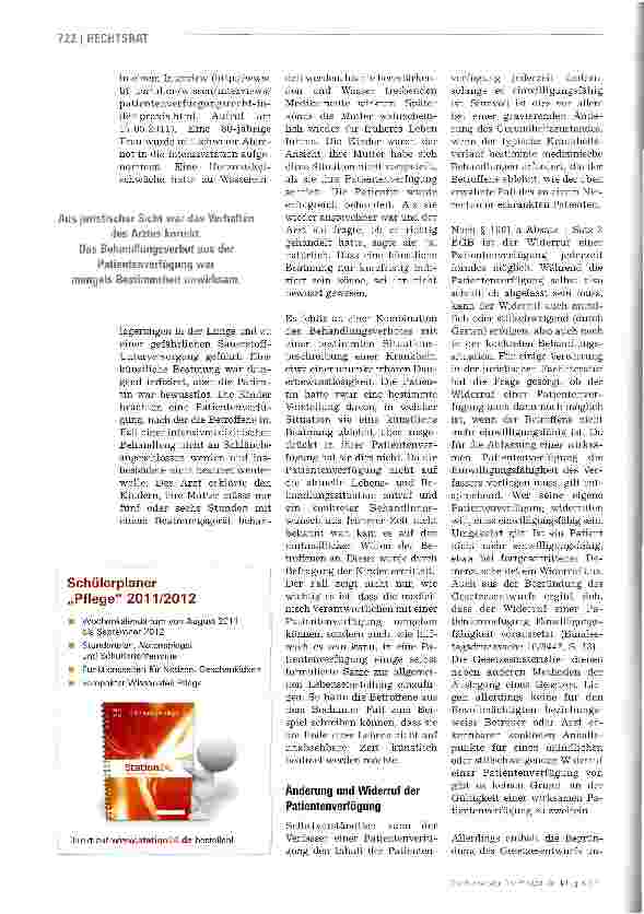 Vorschauseite 3: Praktischer Umgang mit dem Patientenverfügungsgesetz
