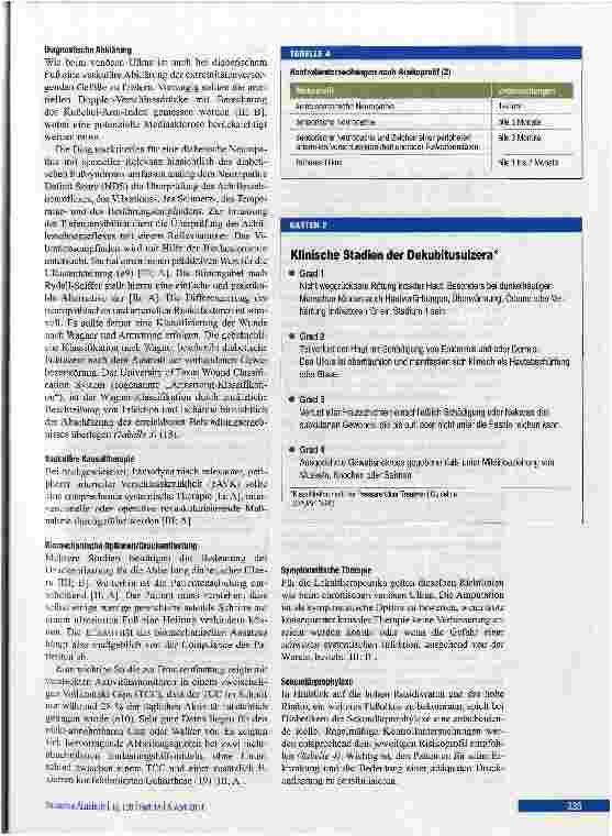 Vorschauseite 5: Evidenzbasierte Therapie chronischer Beinulzera