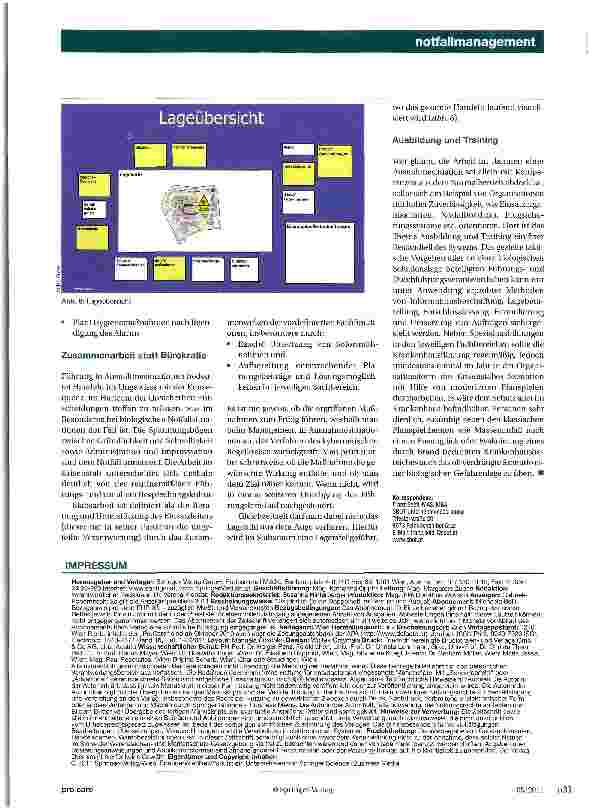 Vorschauseite 6: Management in Ausnahmesituationen