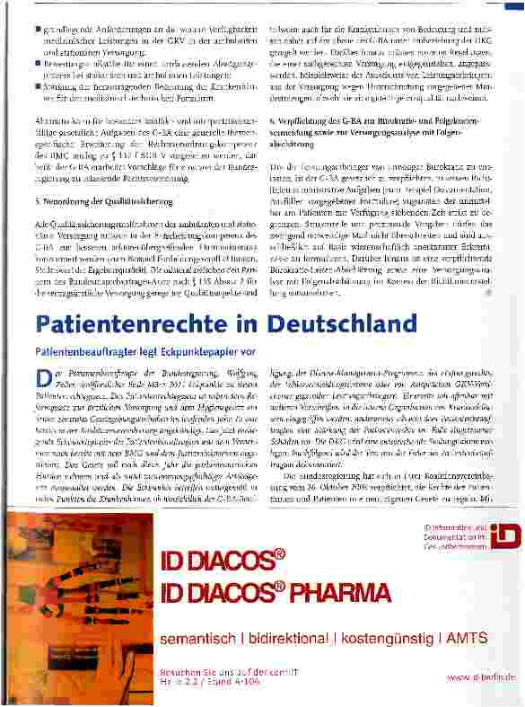 Vorschauseite 2: Reform des C-BA