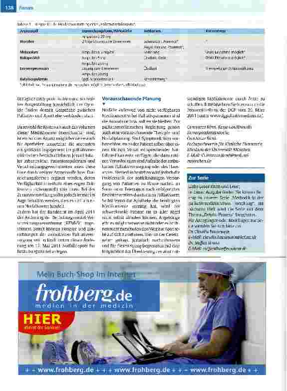 Vorschauseite 2: Palliatives Apotheken-Notfalldepot