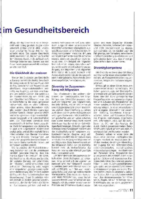 Vorschauseite 2: Diversity-Schlüsselbegriff für den kompetenten Umgang mit Vielfall