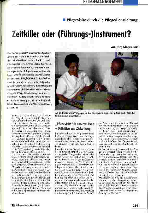 Vorschauseite 1: Zeitkiller oder (Führungs-)Instrument?