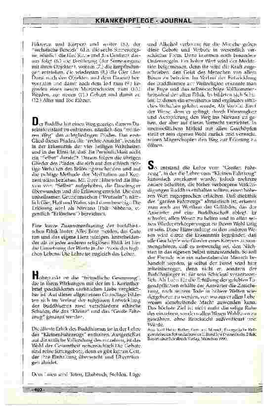 Vorschauseite 3: Nichtchristliche und philosophische Begründung ethischen Verhaltens