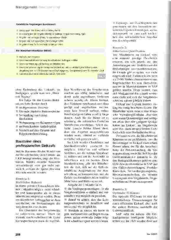 Vorschauseite 2: Vom Bestellwesen zum Einkaufsmanagement