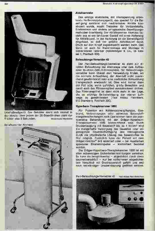 Vorschauseite 5: Interhospital 71 vom 11. bis 14. Mai 1971 in Stuttgart Zweiter Teil des Berichts