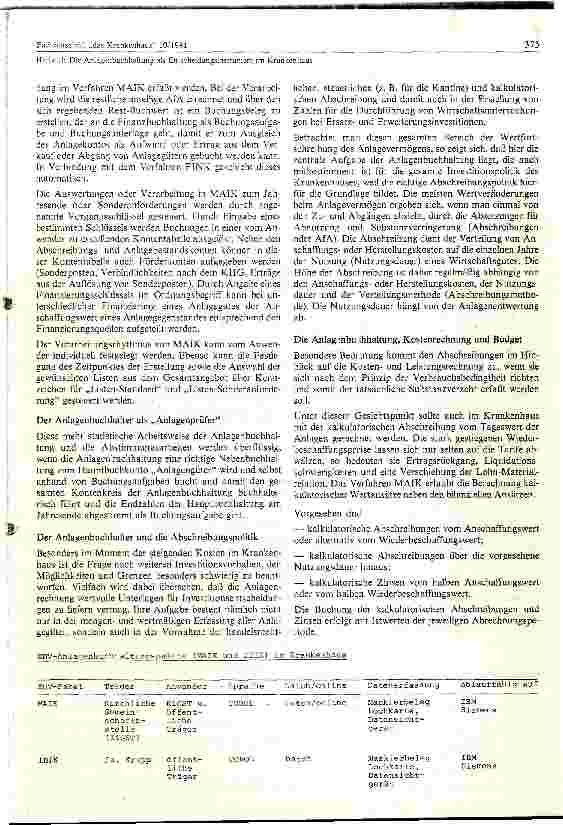 Vorschauseite 3: Die Anlagenbuchhaltung als Entscheidungsinstrument im Krankenhaus Transparenz bei Vermögensbewertung, Kosten und Jahresrechnung