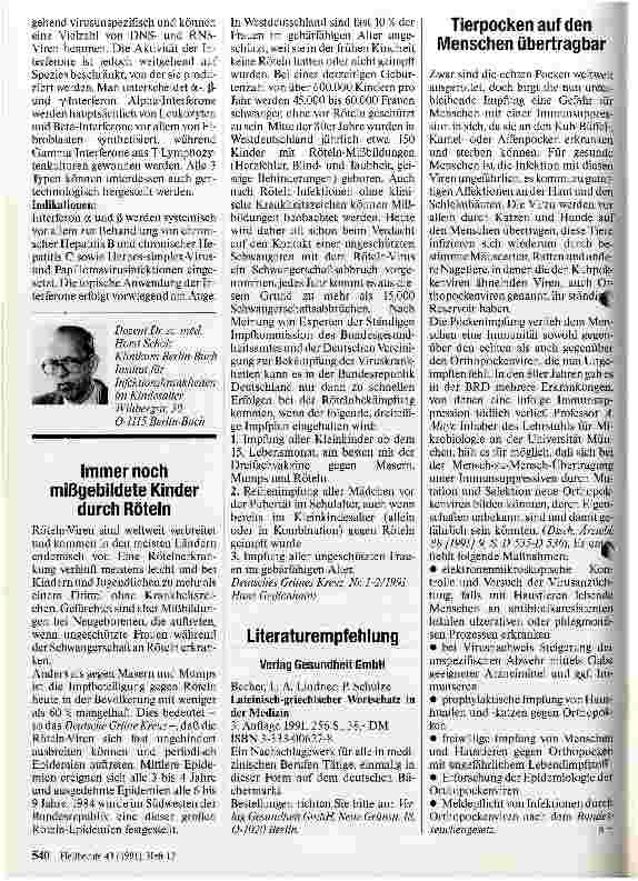 Vorschauseite 4: Virostatika in der Pädiatrie