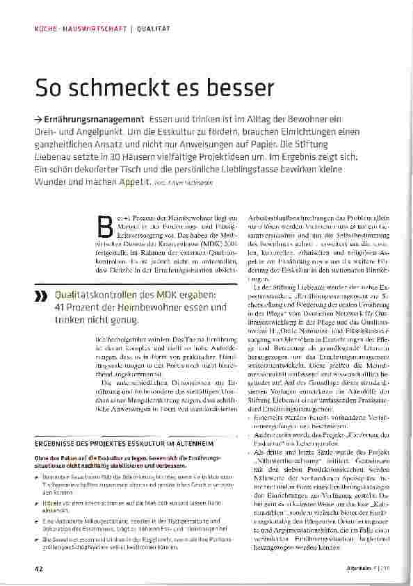 Vorschauseite 1: So schmeckt es besser