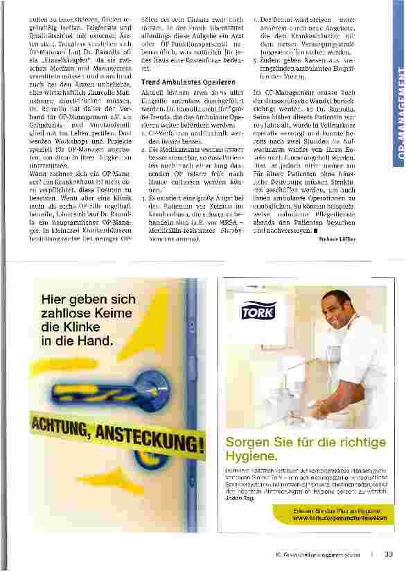 Vorschauseite 3: Ambulant liegt im Trend