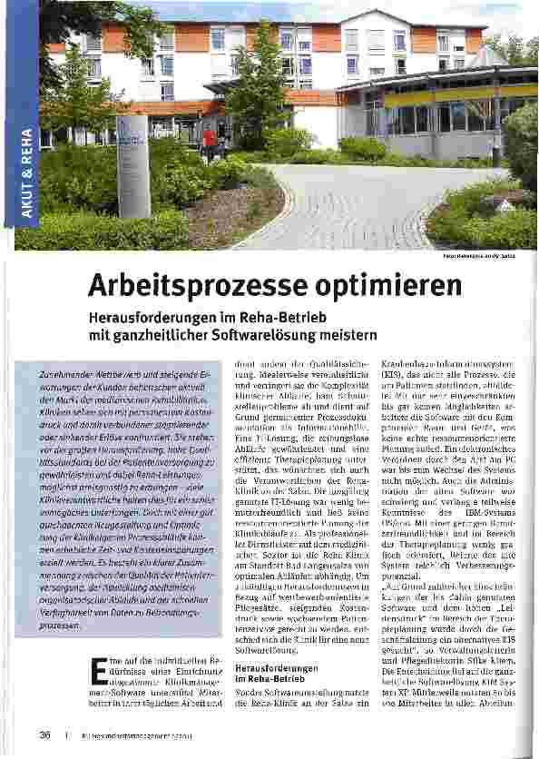 Vorschauseite 1: Arbeitsprozesse optimieren