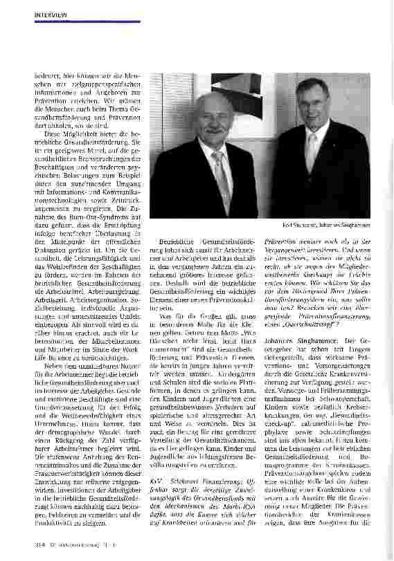 Vorschauseite 3: Für eine neue Präventionskultur